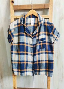 Printed Cotton Shirt  Size-38