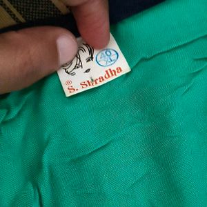 Green &amp; Navy Casual Top