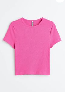 RIBBED CROPPED TOP