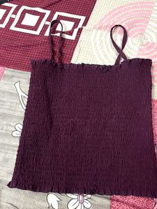 Cute Purple Cami Top