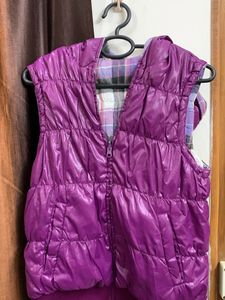 Winter Puffy Jacket Half Sleeve