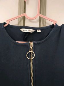 Navy Blue Casual Dress