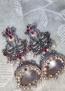 Elegant Stone Studded Earrings