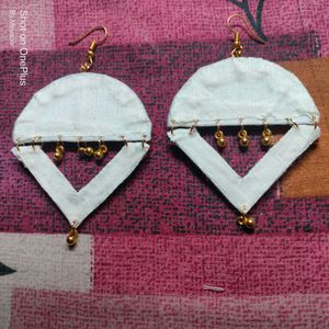 New white earrings
