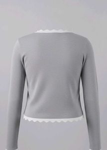 Gray Knit Sweater