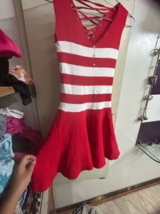 RED CUTE DRESS