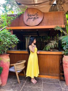 Yellow Midi Dress