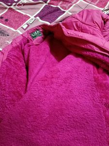Magenta Padded Jacket