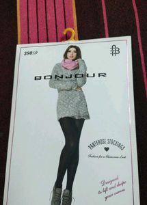 Free Size Bonjour Black Tights - New in Package
