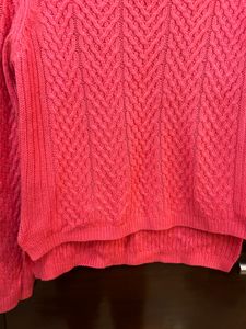 Coral Korean Sweater