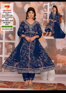 Trending ✴️ Frock Pant Dupatta Set