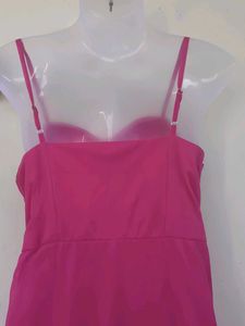 Pink Midi Dress