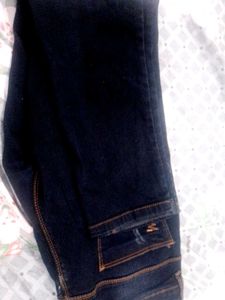 Dark Blue Denim Jeans