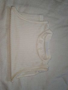 White Sleeveless Top