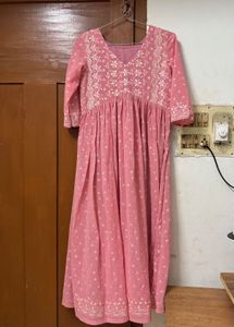 Pink Floral Dress