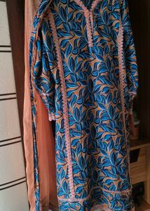 Lace Detailing Kurta Set