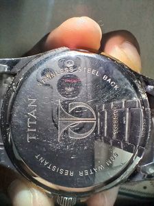Titan Silver Watch