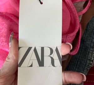 Zara Jacquard Slip Dress