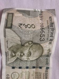5️⃣0️⃣0️⃣ 786 Number 500 Rs. Note