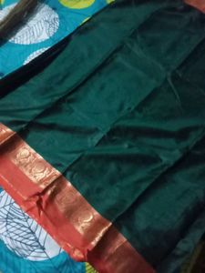 Elegant Green Saree