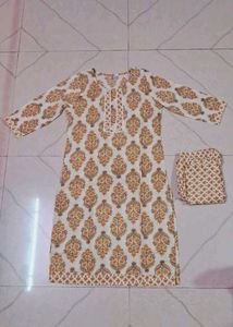 Block Print Cotton Suit Set