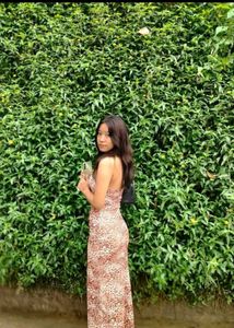Animal Print Slip Dress