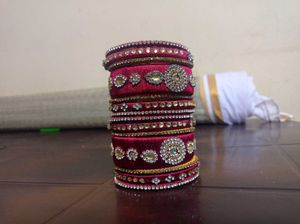 Elegant Handmade Bangle Set