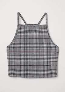 Plaid Crop Top