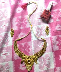 Gold-Plated Necklace Set
