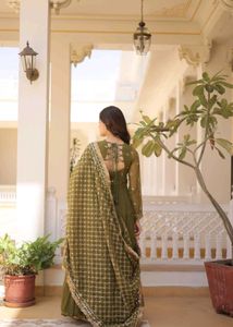 New Standard Beautiful Pakistani Gown Dress Inpote