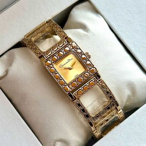 Christian Dior Gold Watch