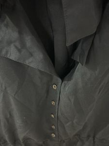 Black knee wear dress