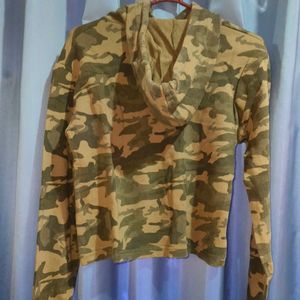 Military Colour Sweat Shirt