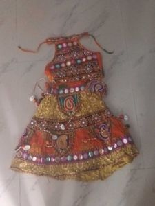 Orange Chaniya Chodi