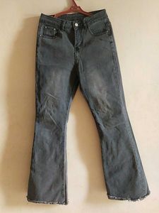 Grey Jeans Very Good Quality And Looks Stylish