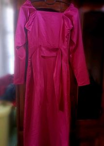Pink Midi Dress