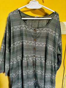 Plus size soft cotton kurta - 5XL