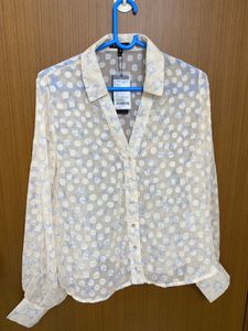 Smart Sheer Top with Dobby Weave( without inner)