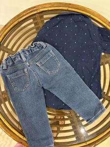 Jeans And Shirt Set