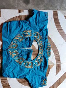 sky blue colour blouse