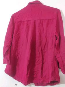 Maroon Soft Cotton Shirt