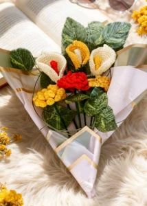 Crochet Flower Bouquet