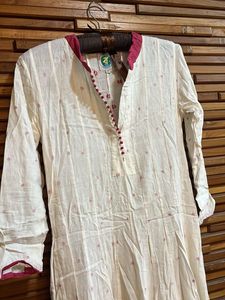 Elegant White Kurta