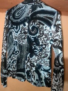 Patterned Blazer