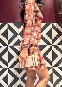 Trendy Printed Bodycon Mini Dress