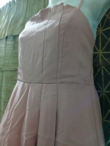 Elegant pastel pink Dress
