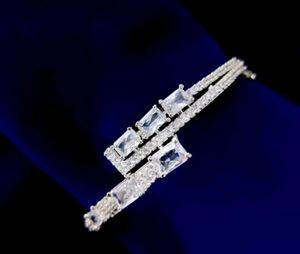 Classic White Rhodium Bracelet