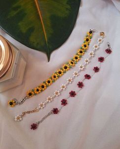 Sunflower Beaded Bracelets🌻