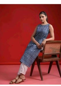 ​💙 Easy Breezy Indigo Blue Kurta 💙