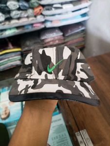 Nike Velcro (sticky) Strap, Khaki Cap (Adjustable)